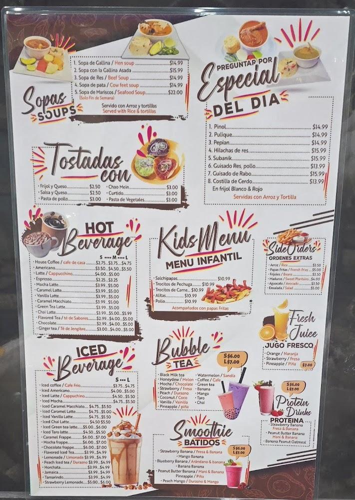 Roxy Restaurant Menu image 1